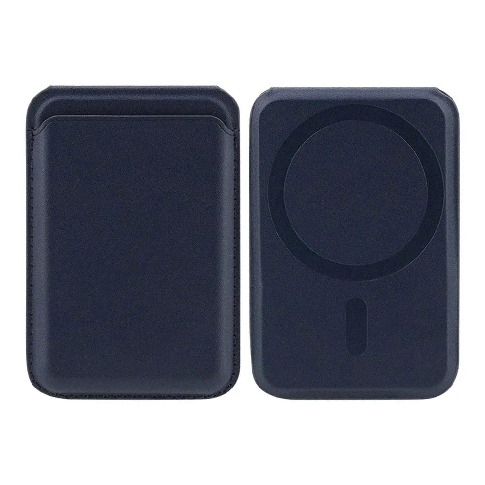 Strong MagSafe Leather Card Wallet