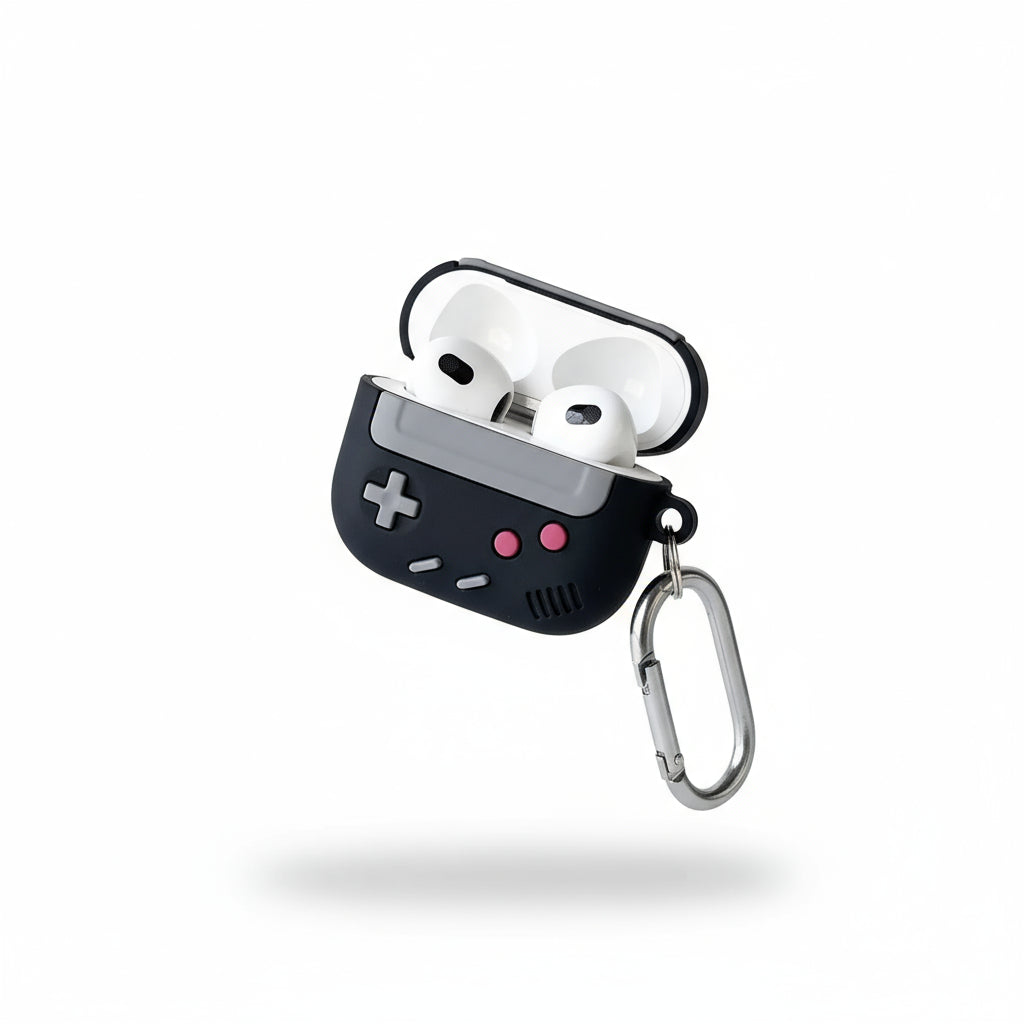 Retro Gameboy AirPods Case 3D Silicone