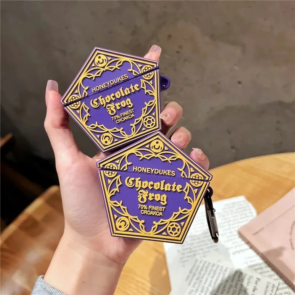 Harry Potter Chocolate Frog AirPods Case Silicone