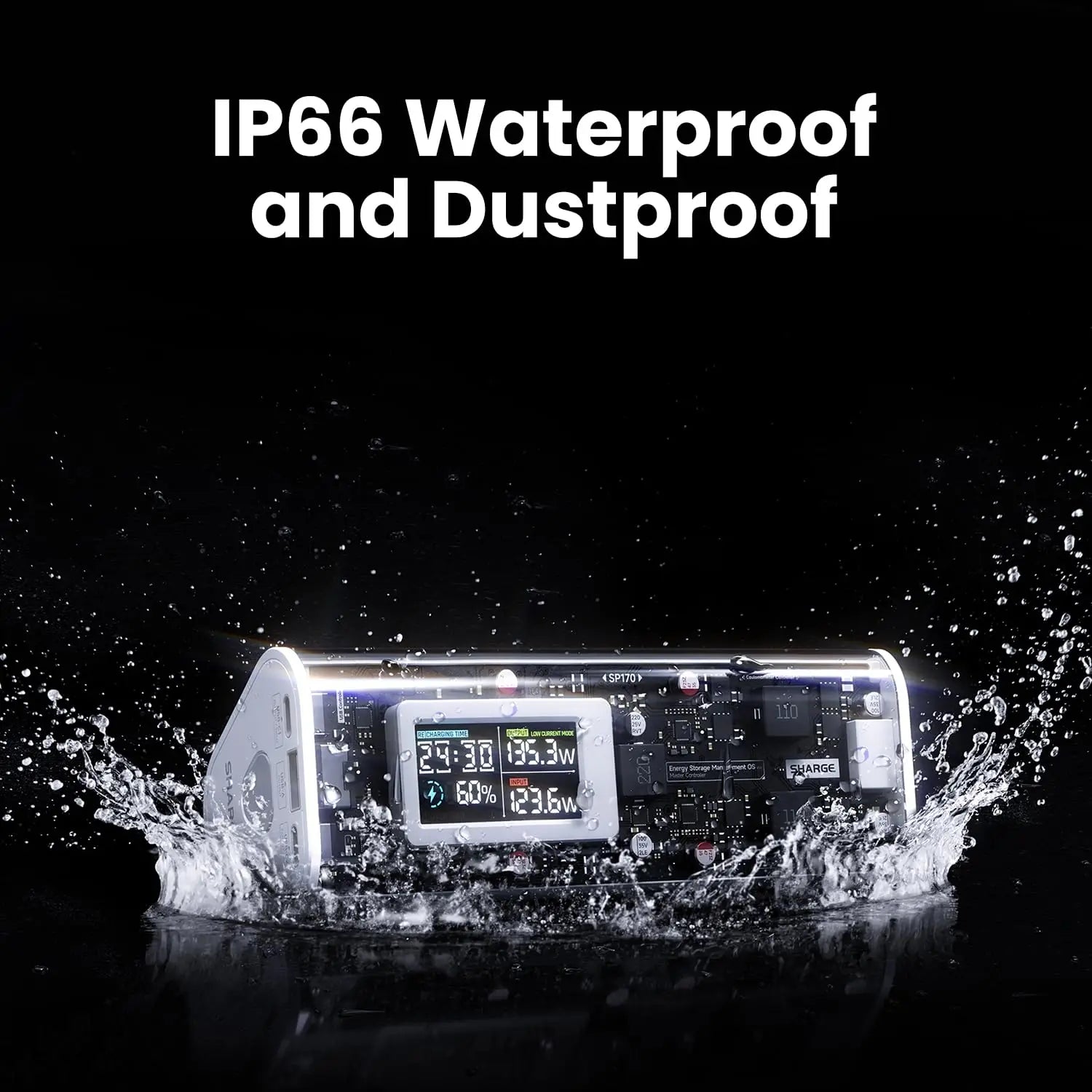 SHARGE 170 Power Bank 170W PD3.1 24000mAh