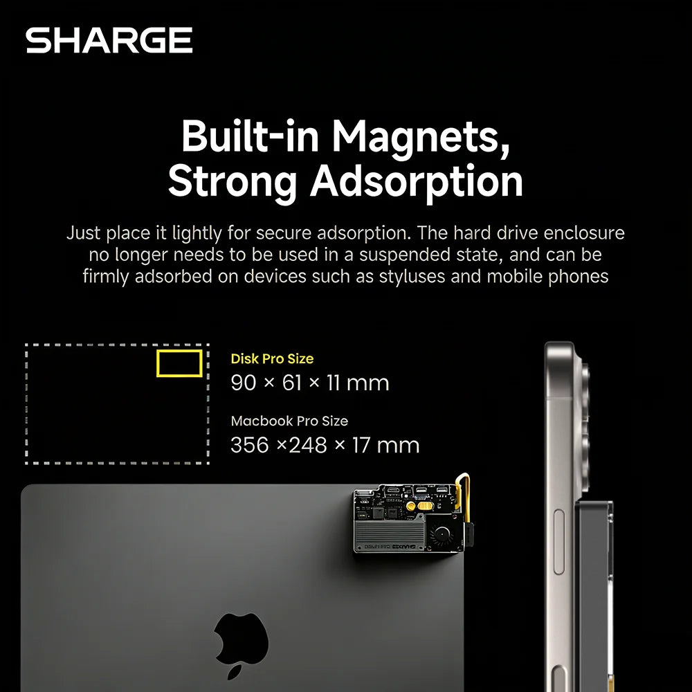 SHARGE Disk Pro Portable SSD 5-in-1