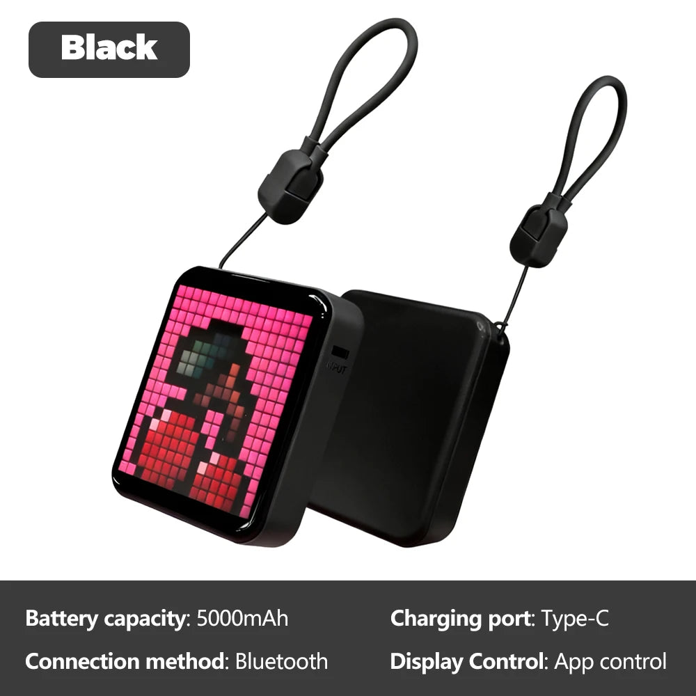 Pixel Art Power Bank 5000mAh