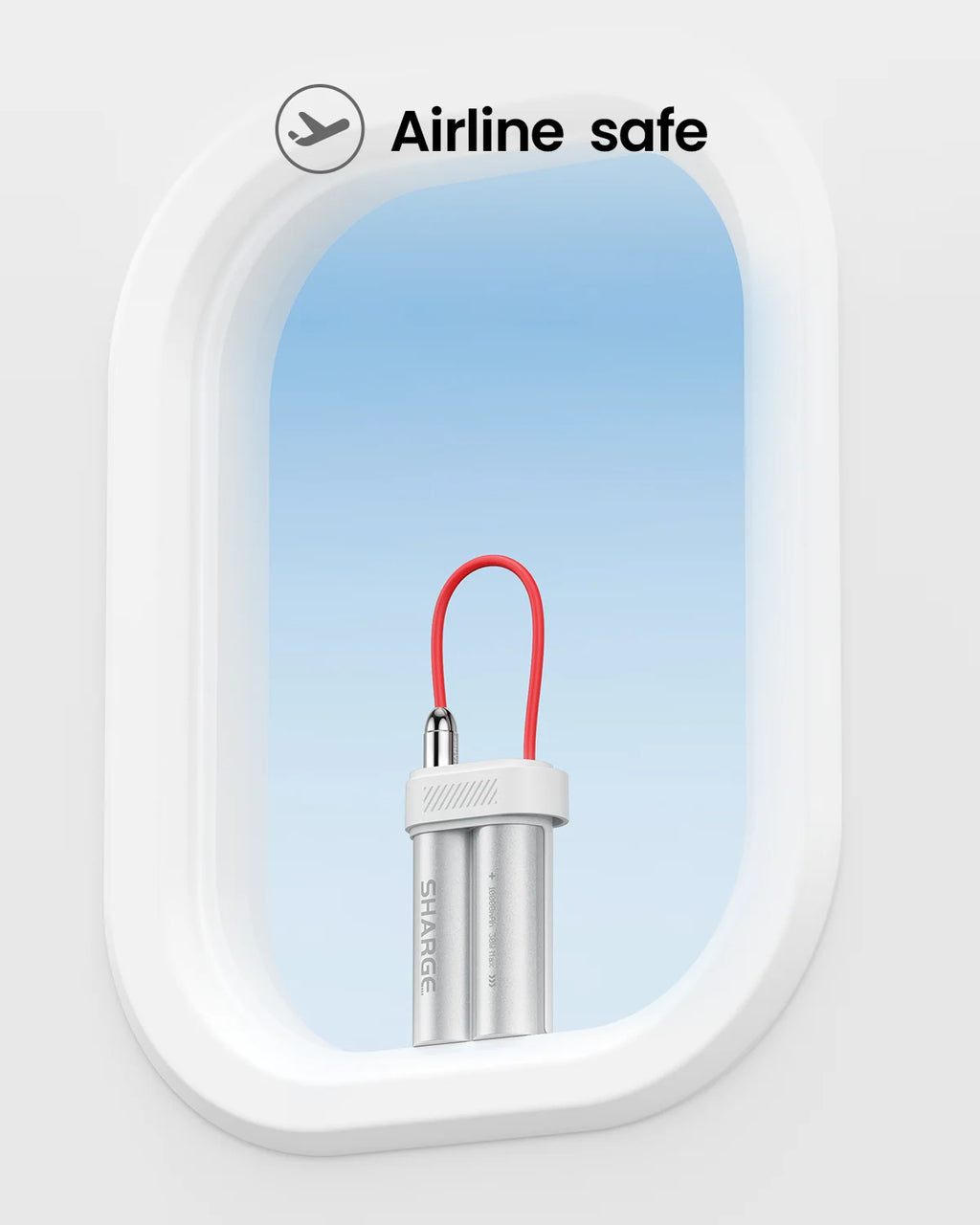 SHARGE Pouch Mini Power Bank 10000mAh