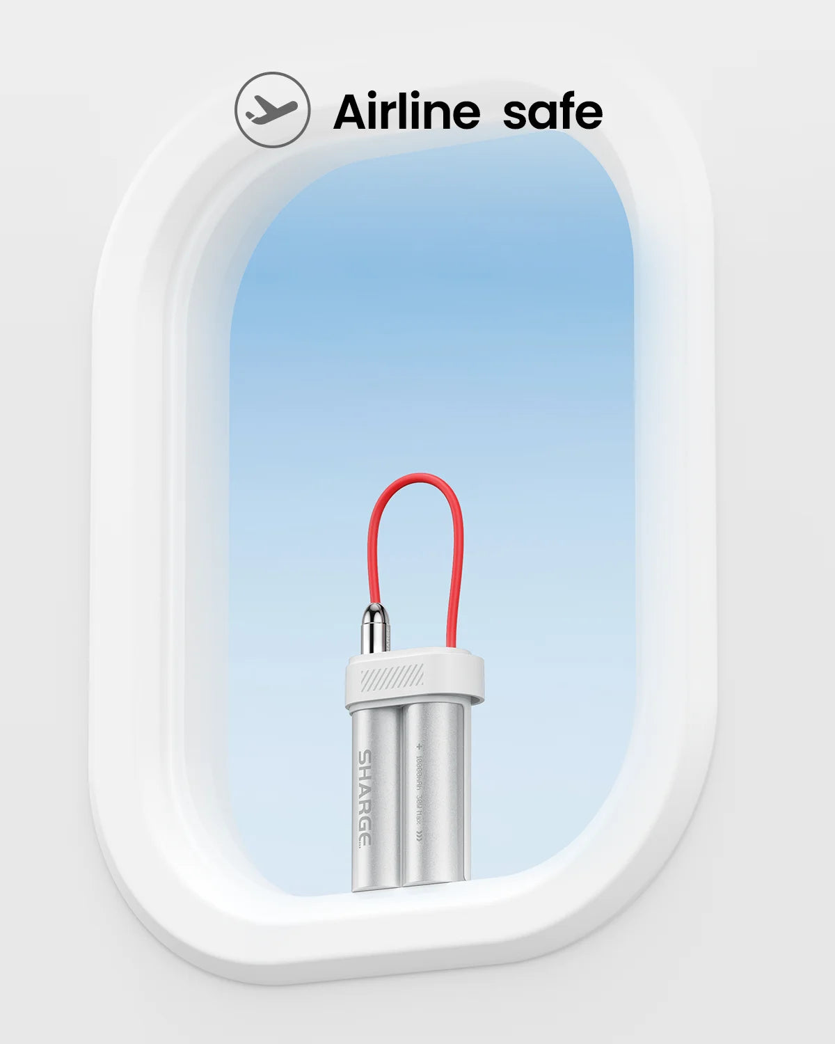 SHARGE Pouch Mini Power Bank 10000mAh