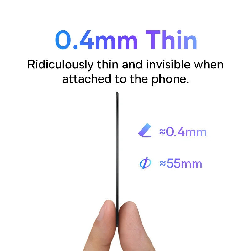 Baseus 2 PCS Magnetic Holder Metal Ring