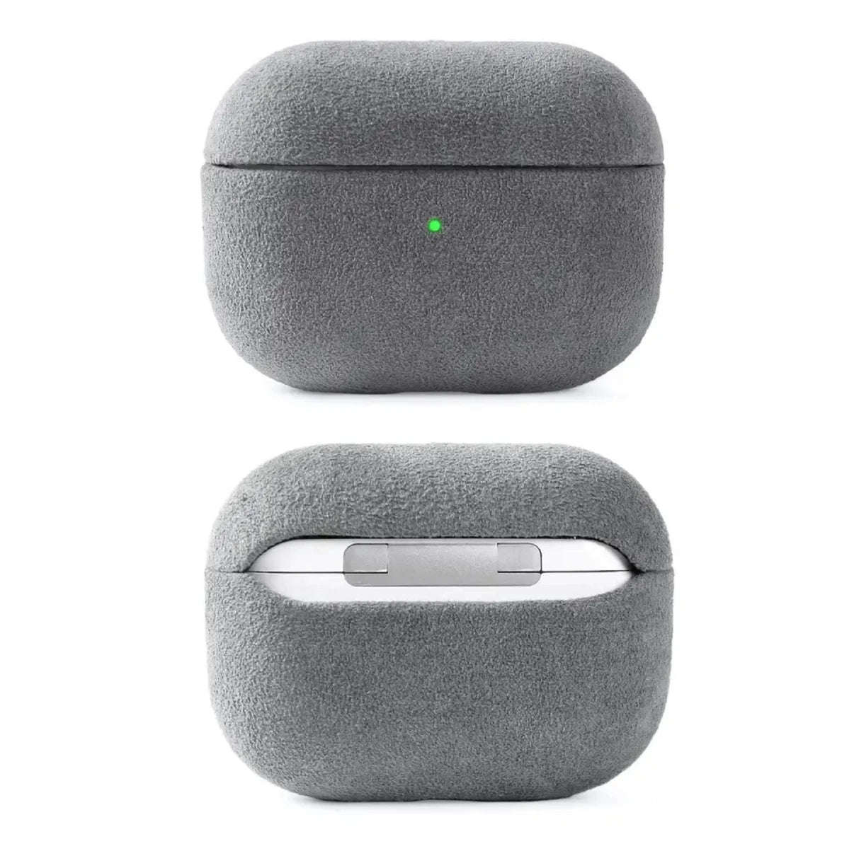 Premium Alcantara Leather AirPods Case Luxury Protective Cover