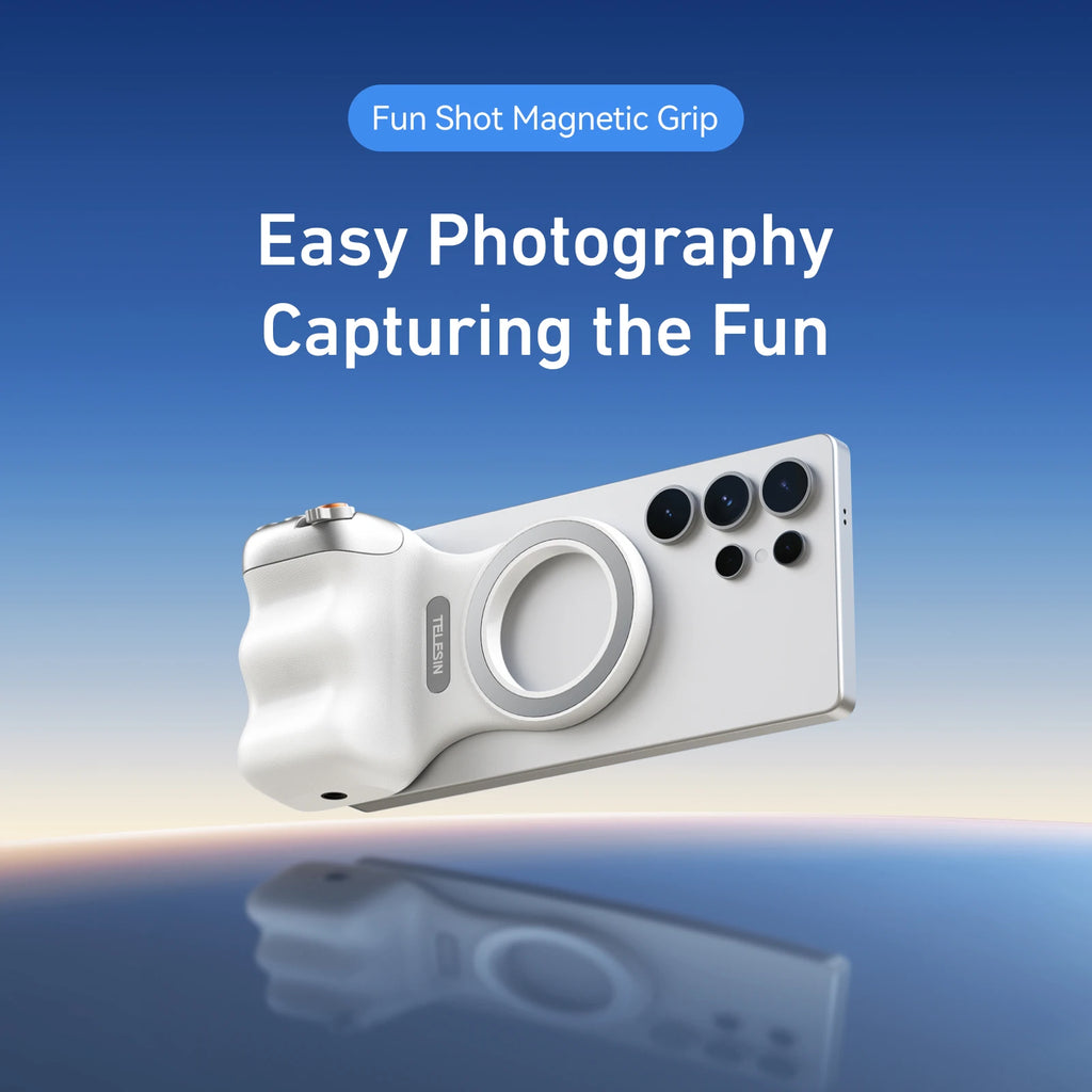 TELESIN Magnetic Phone Camera Shoot Hand Grip