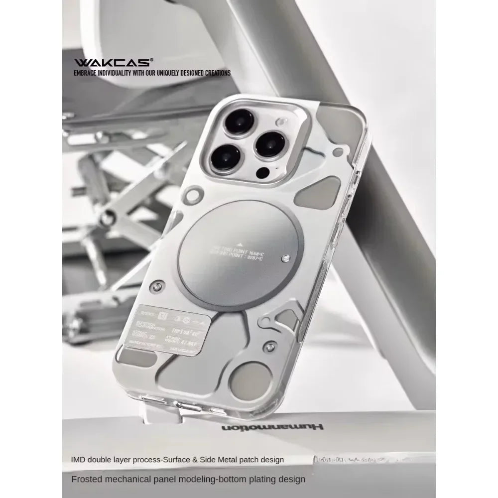 Wakcas Mobile Phone Case Magsafe Srosted Skin