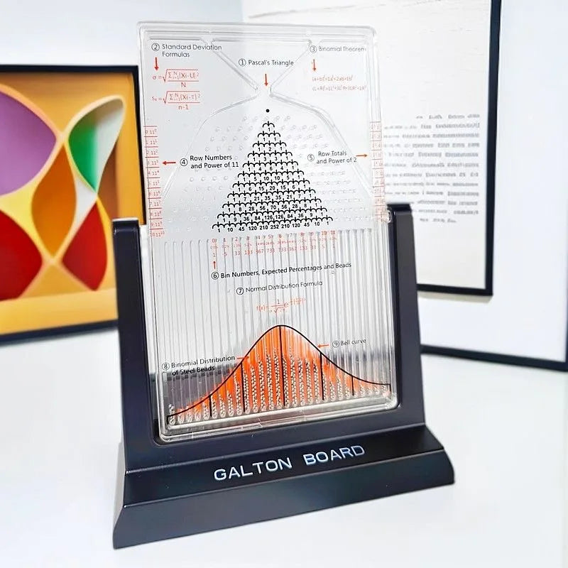 Galton Board Desktop Normal Distribution Model