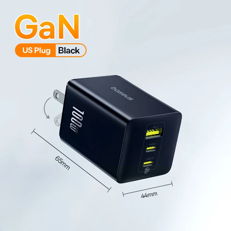 Baseus 100W GaN Charger Fast Charger