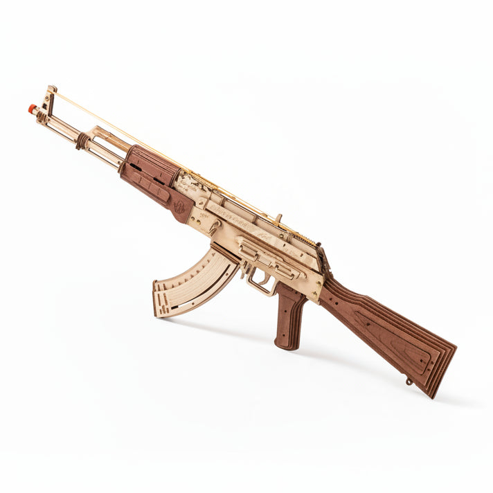 AK-47 Assault Rifle Gun Toy 3D Wooden Puzzle