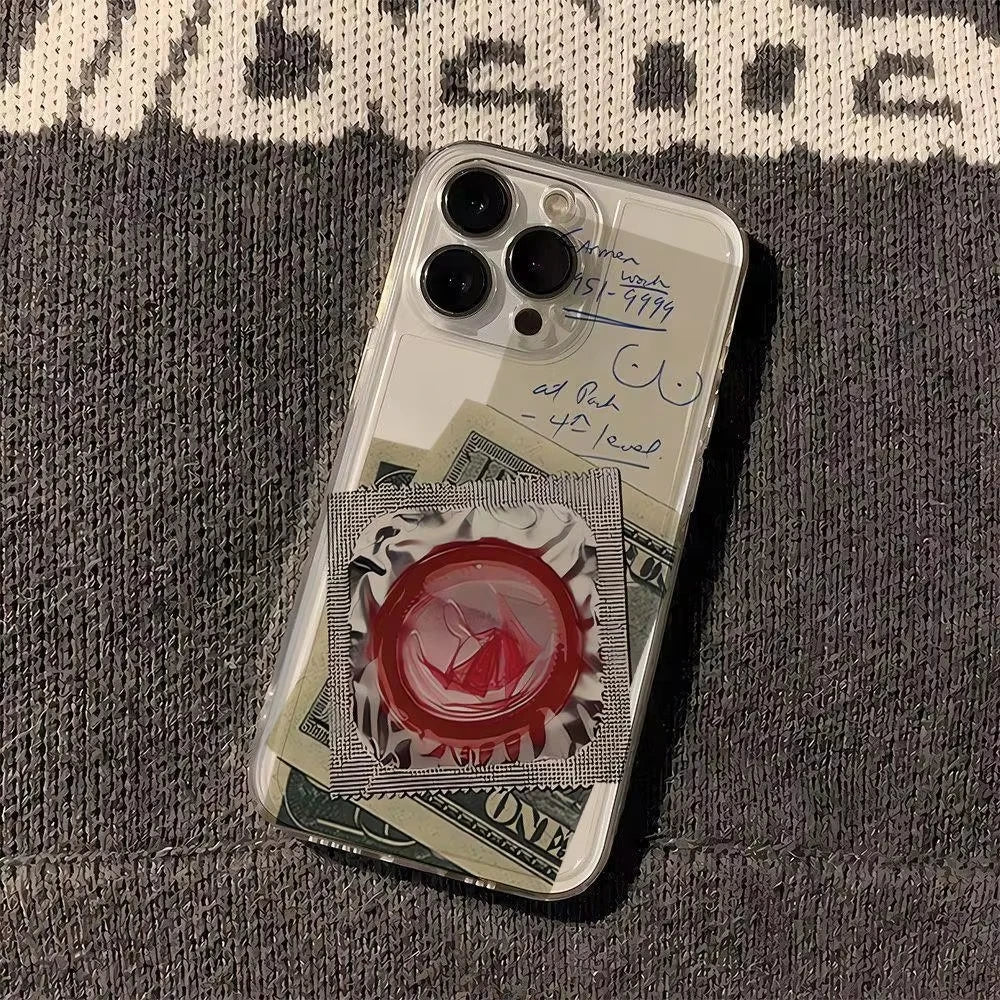 Guilty Treasure iPhone Case | Luxury Money Design with Wax Seal