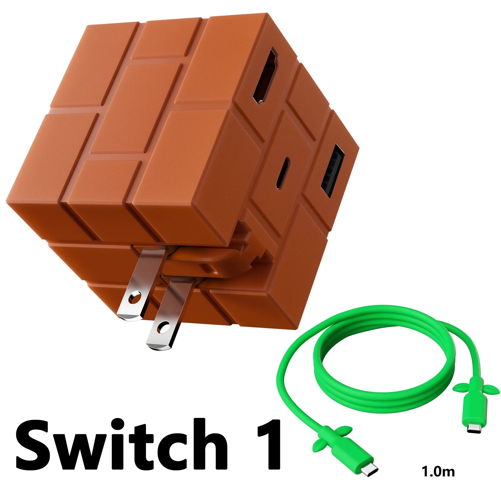 Cubedock 2 Kit Charging Dock for Nintendo Switch - Brick- 65W