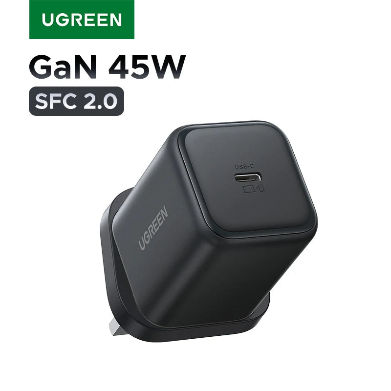 UGREEN 45W GaN Charger PD3.0 Fast Charger for iPhone