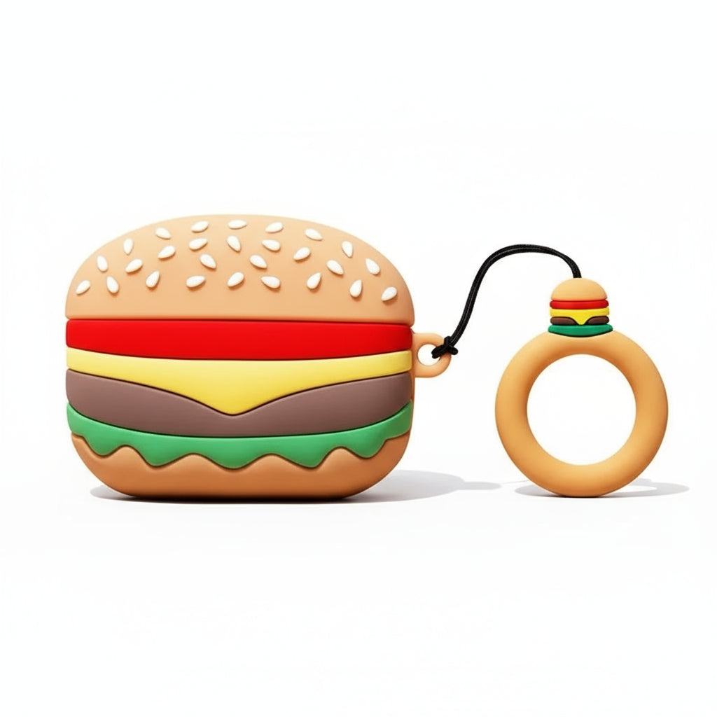 3D Cookie & Snacks AirPods Case Silicone