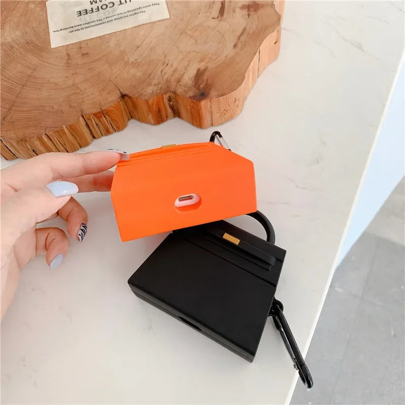 Silicone Airpods Case Handbag