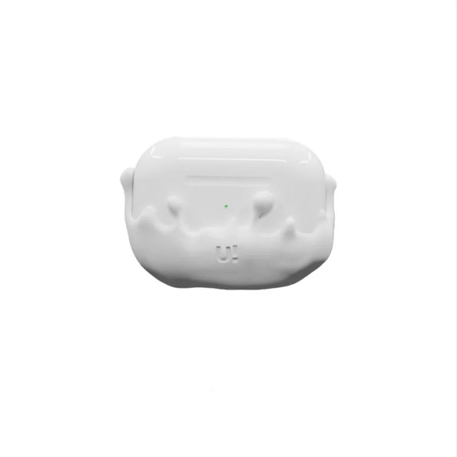 Water Droplet AirPods Case 3D Silicone Cover with Drop Protection