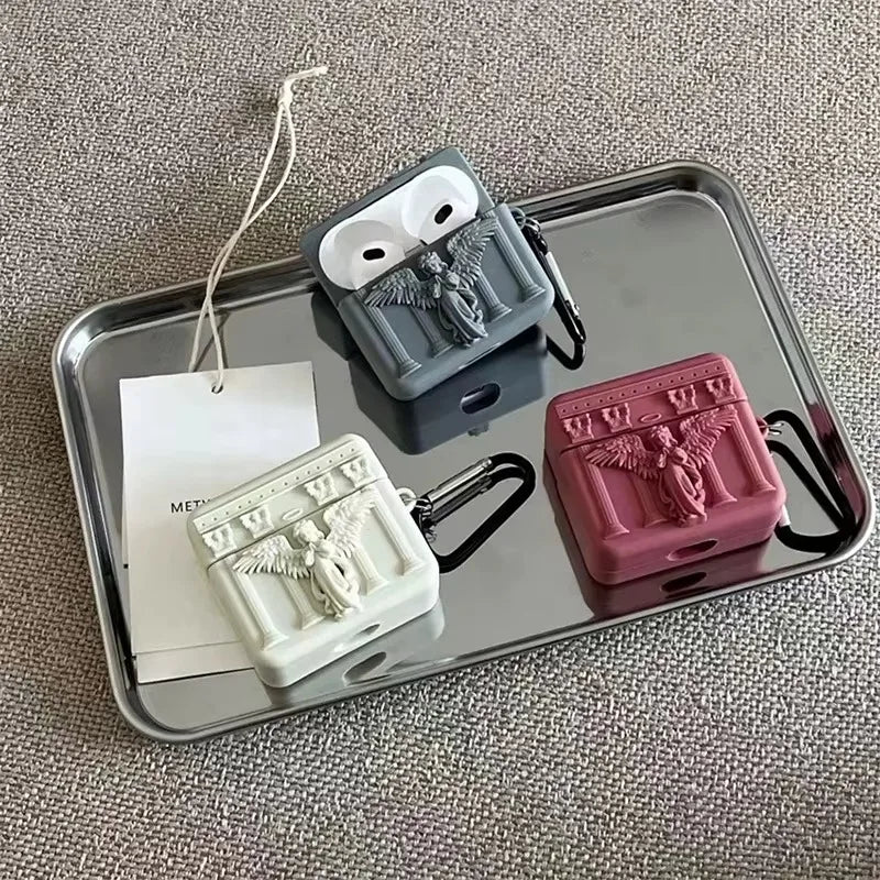 AirPods Case 3D God Angel Silicone