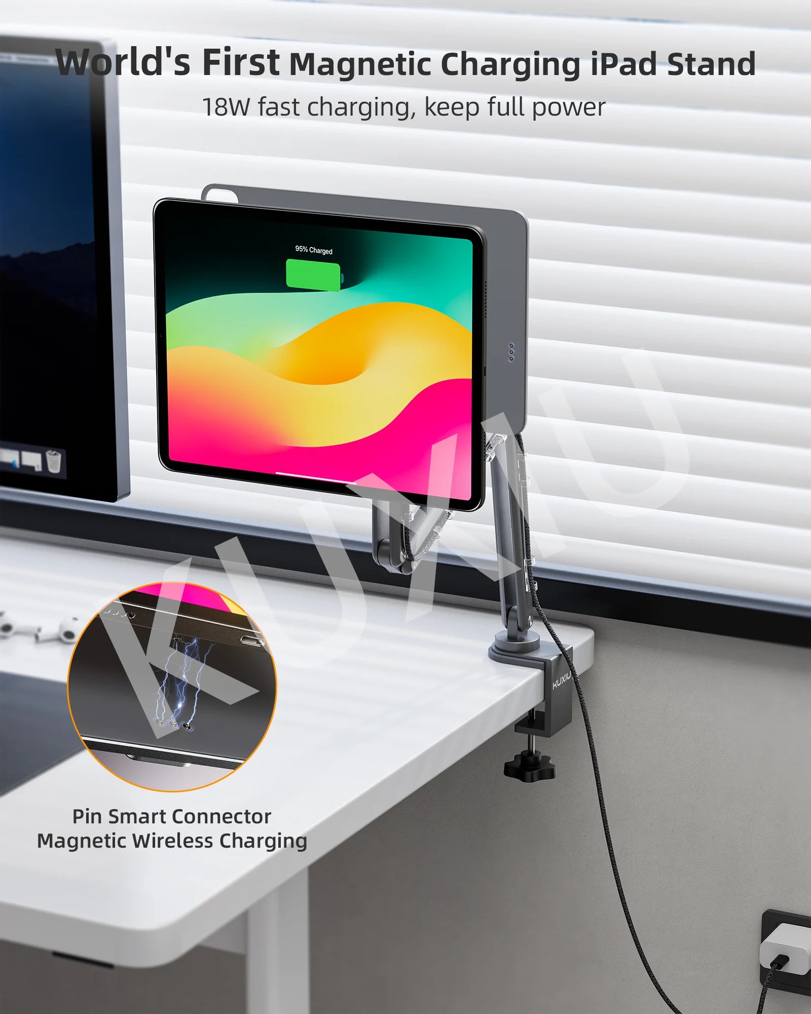 KUXIU Magnetic Charger Holder For iPad Air 11/13 M2