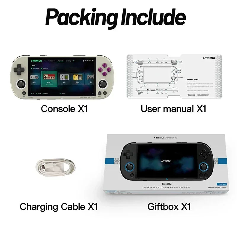 Trimui Smart Pro Handheld Game Console