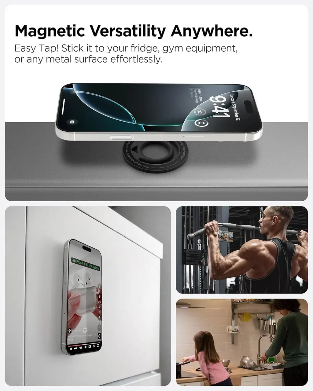 Spigen Dual Pop MagFit Phone Holder