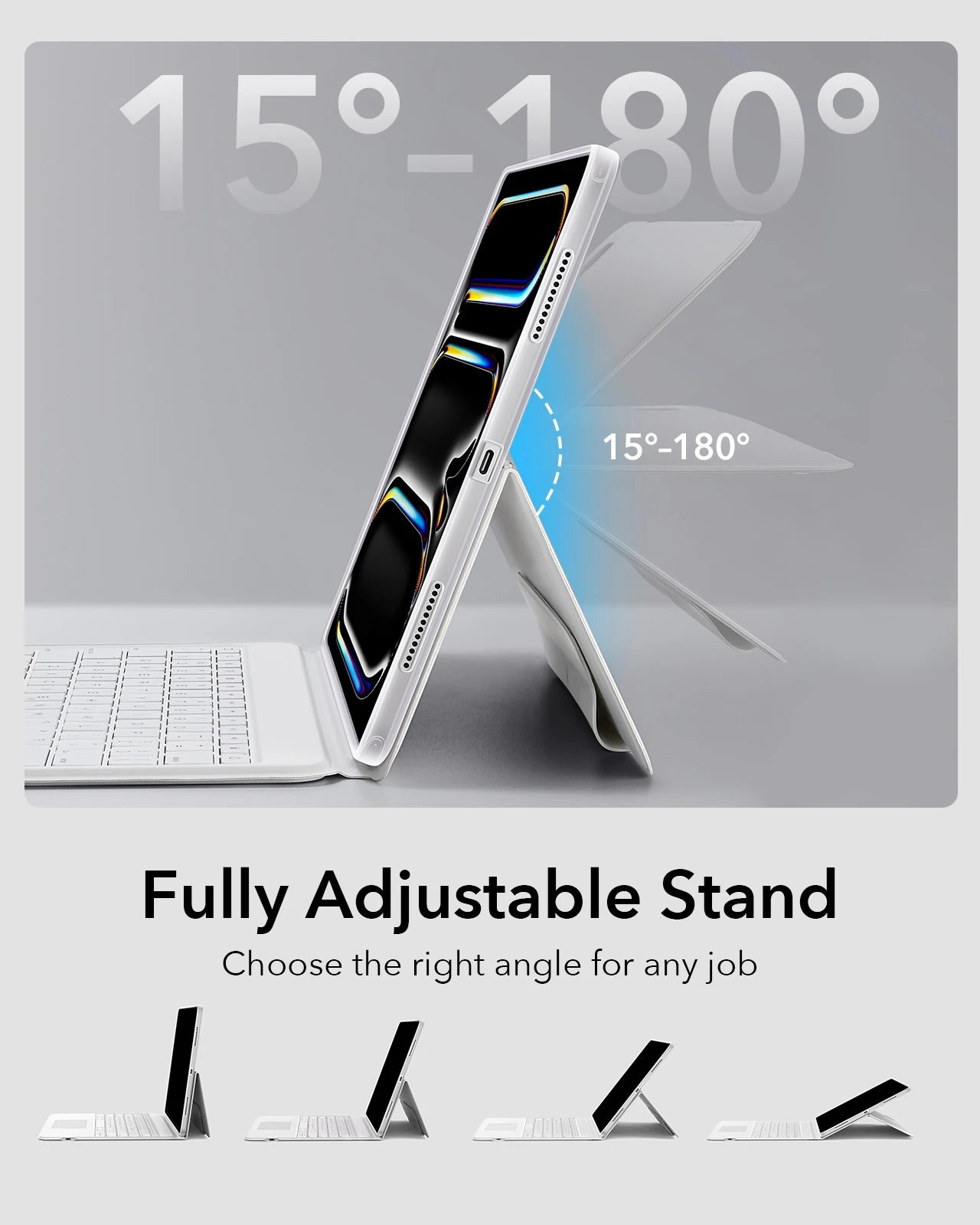 ESR Ascend Magnetic Keyboard Case for iPad 12.9