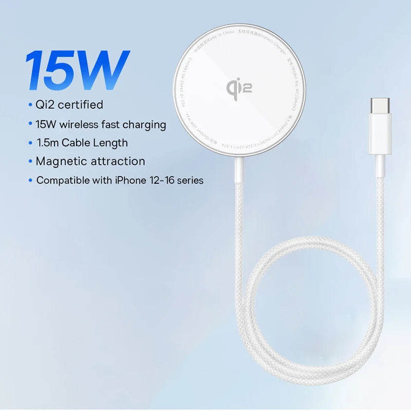 Baseus 15W Magnetic Wireless Chargers Qi2