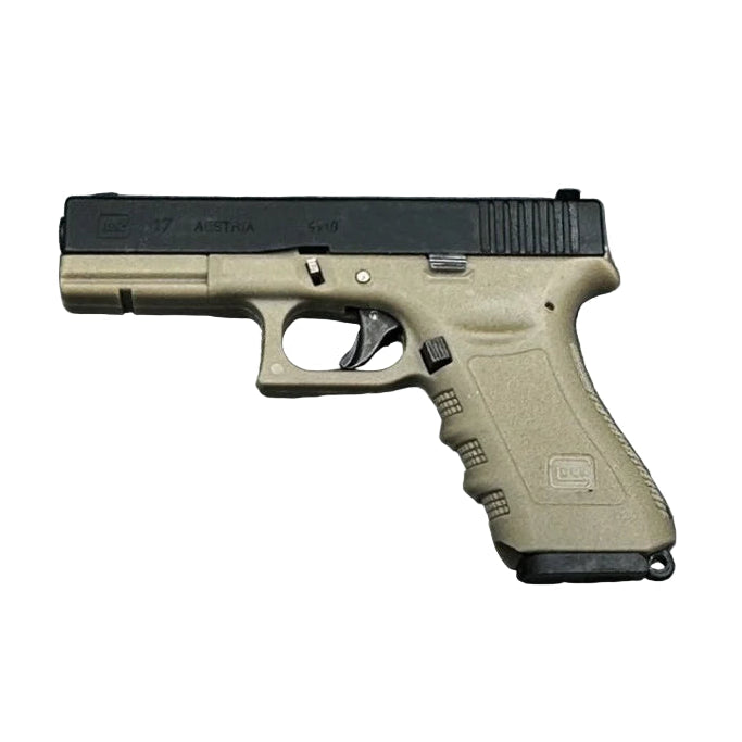 Glock G17 Metal Keychain 1:3 Scale with Magazine & Mini Bullets