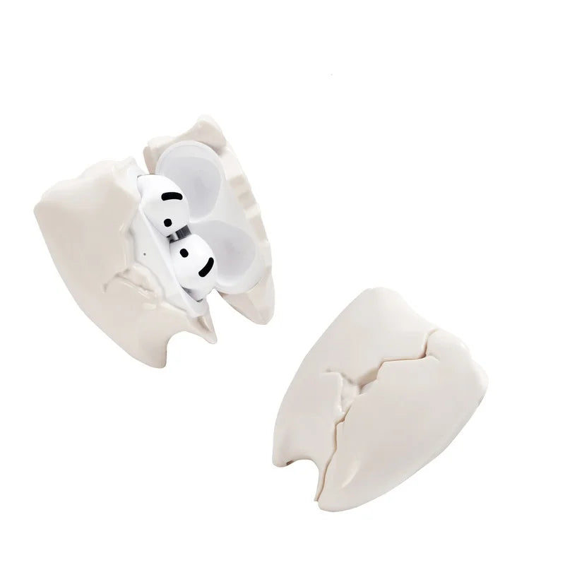 Cracked Teeth 3D AirPods Case