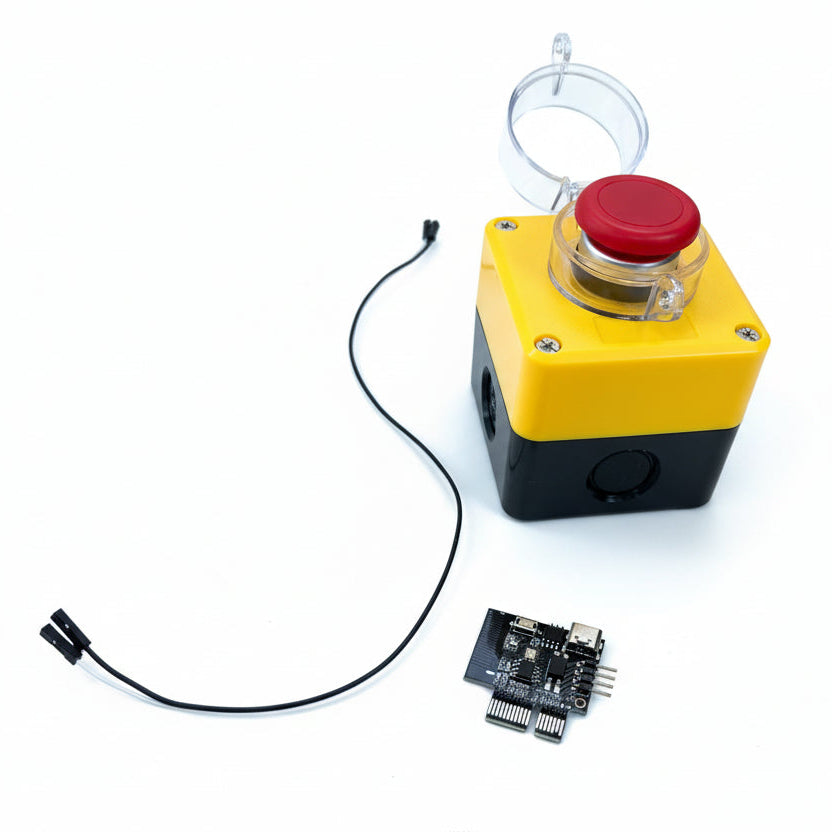 Nuclear Red Button PC Wireless Power Switch