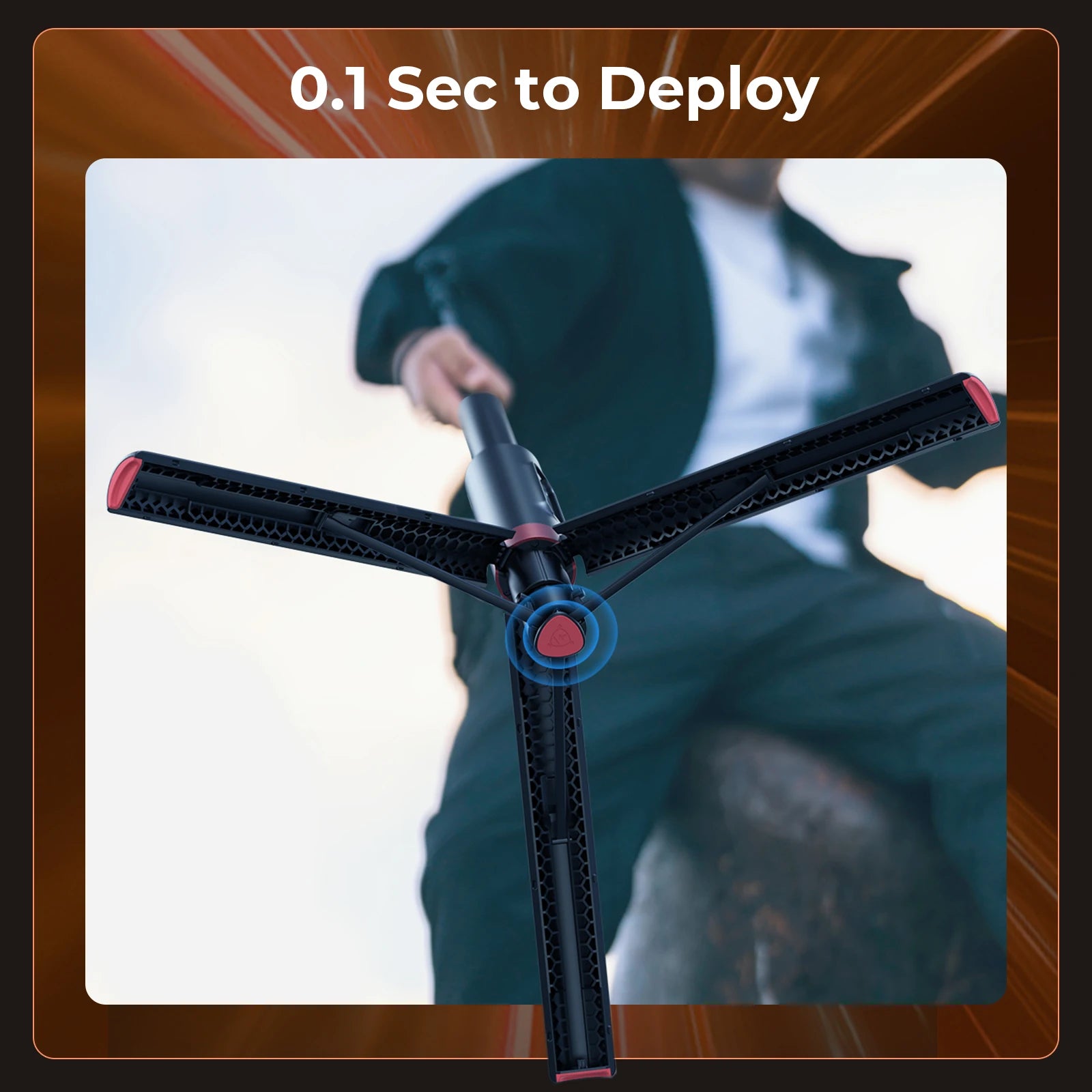 SmallRig x Drex Lee Boom ST30 One-Touch Deploy Selfie Stick Tripod