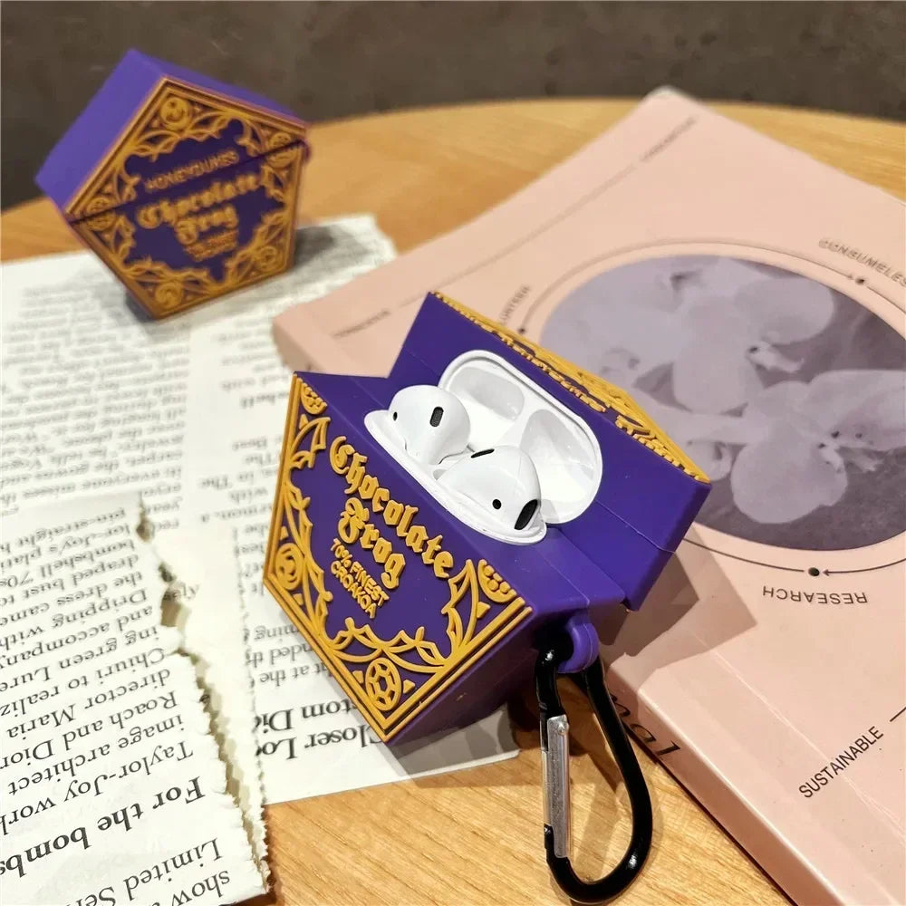 Harry Potter Chocolate Frog AirPods Case Silicone