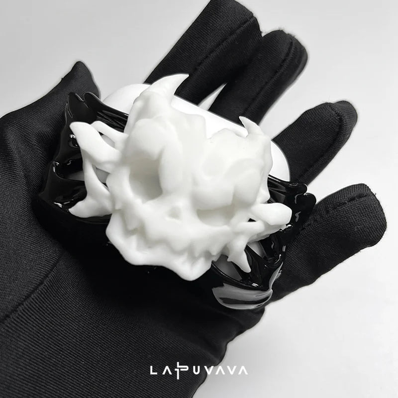 Monster Mask AirPods Pro Case Gothic Y2K Silicone 3D Protective Cover