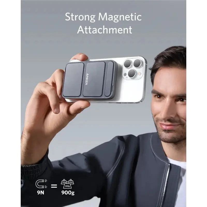 Anker 622 Magnetic Battery (MagGo), 5,000mAh Foldable Magnetic