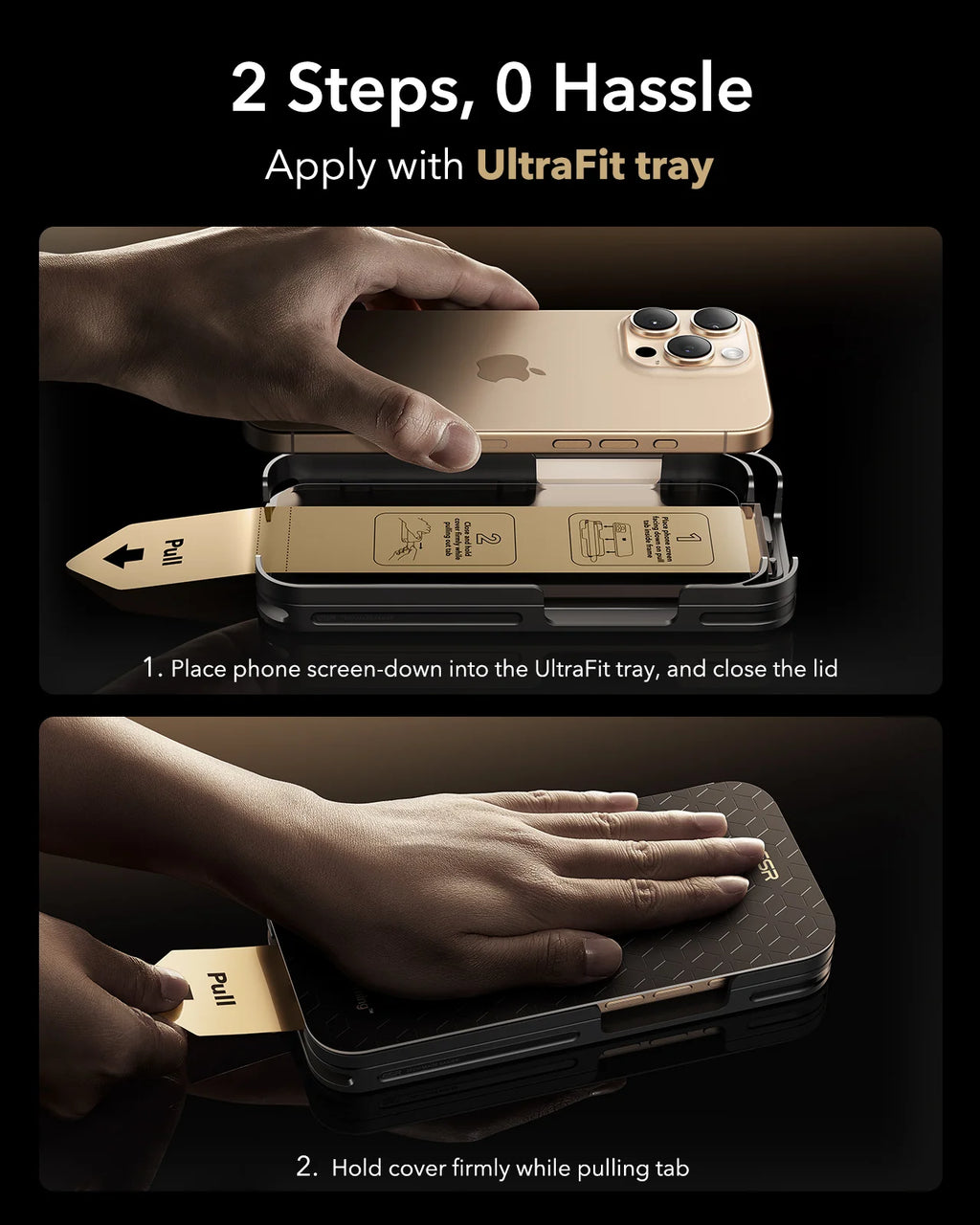 ESR UltraFit Armorite Pro Screen Protector for iPhone