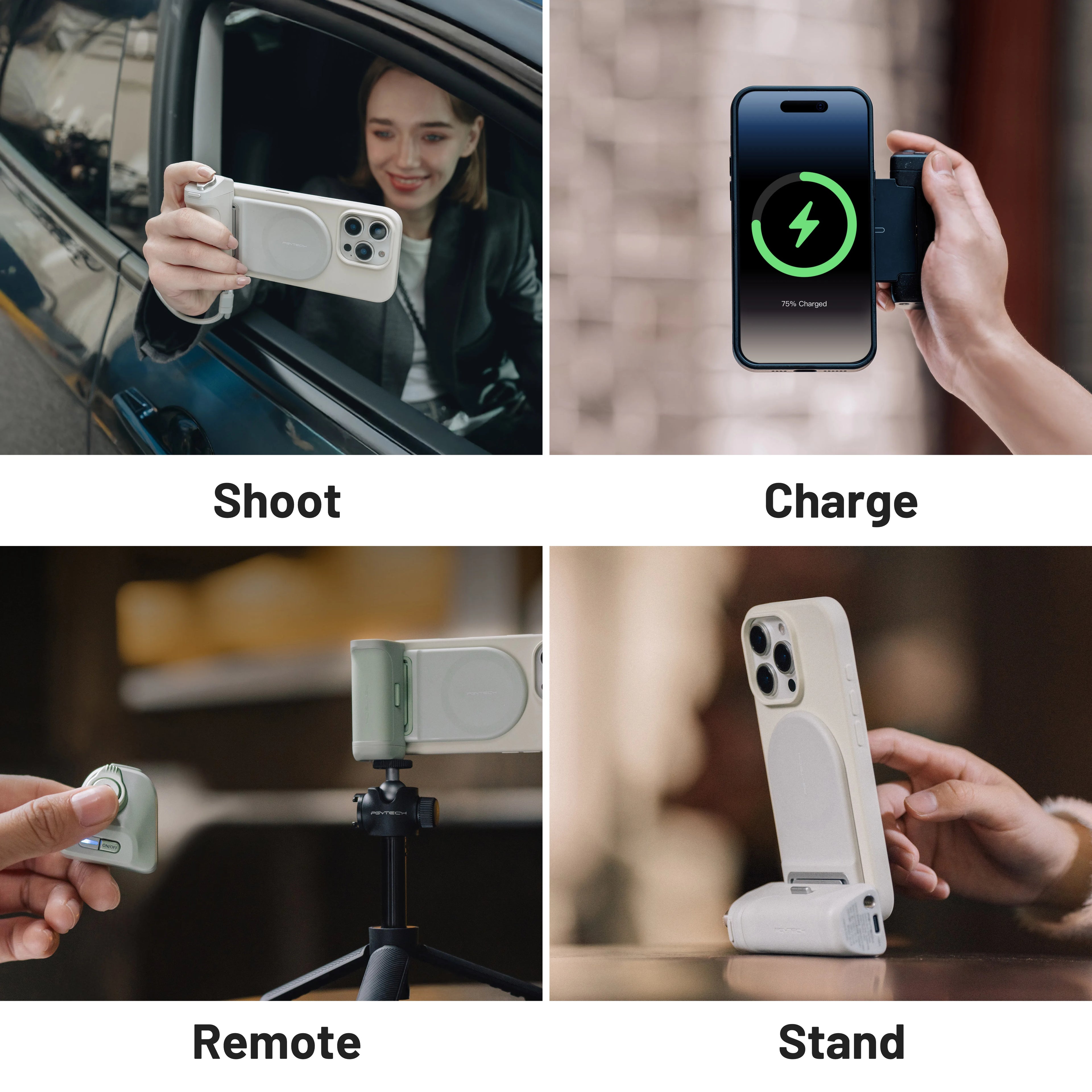 PGYTECH mobiler Kamera-Controller, magnetisches Fülllicht, MagCam Bluetooth-Fernbedienungskamera