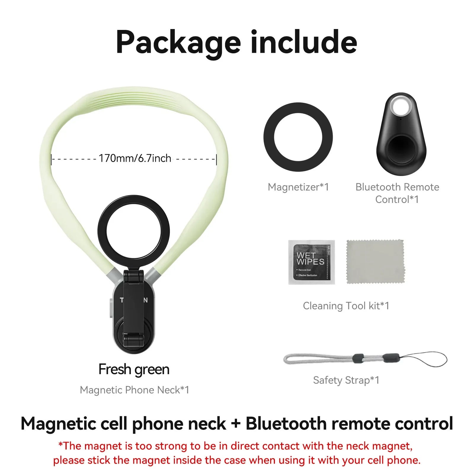 TELESIN Magnetic Neck for Iphone