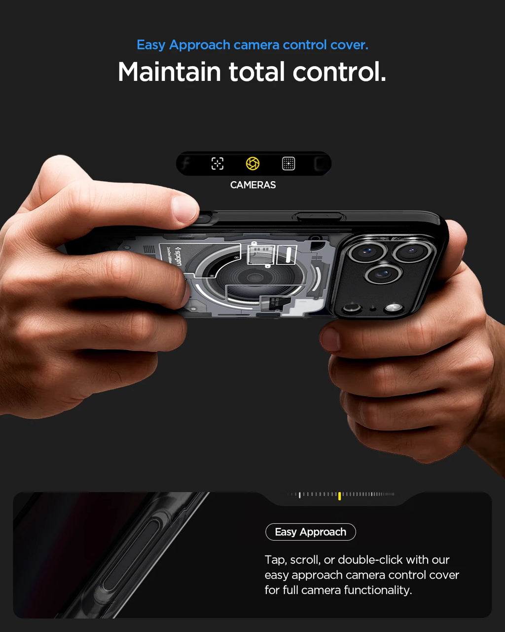 Spigen Ultra Hybrid MagFit Zero One iPhone Case for iPhone 17 Series