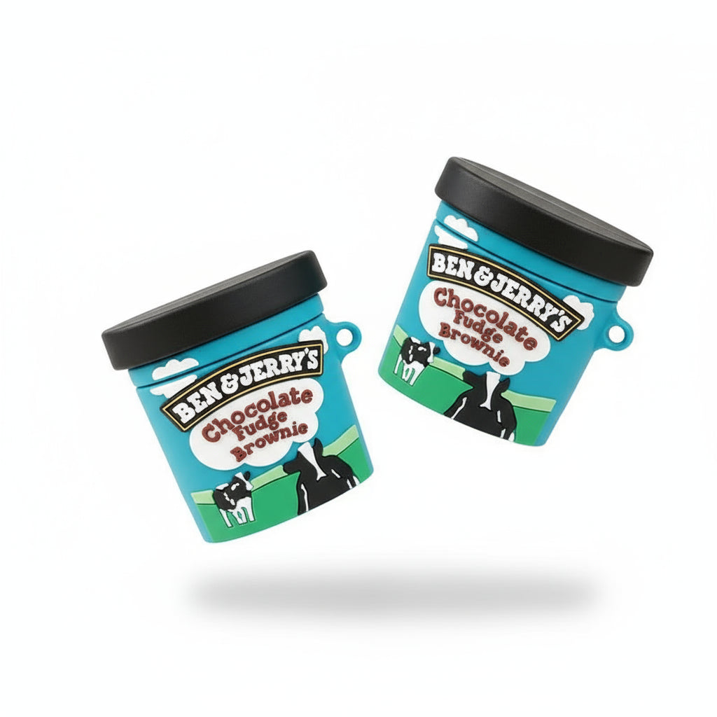 3D AirPods Case Snack Design Silicone Cover