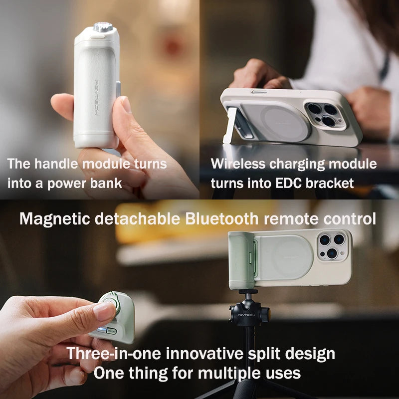 PGYTECH mobiler Kamera-Controller, magnetisches Fülllicht, MagCam Bluetooth-Fernbedienungskamera