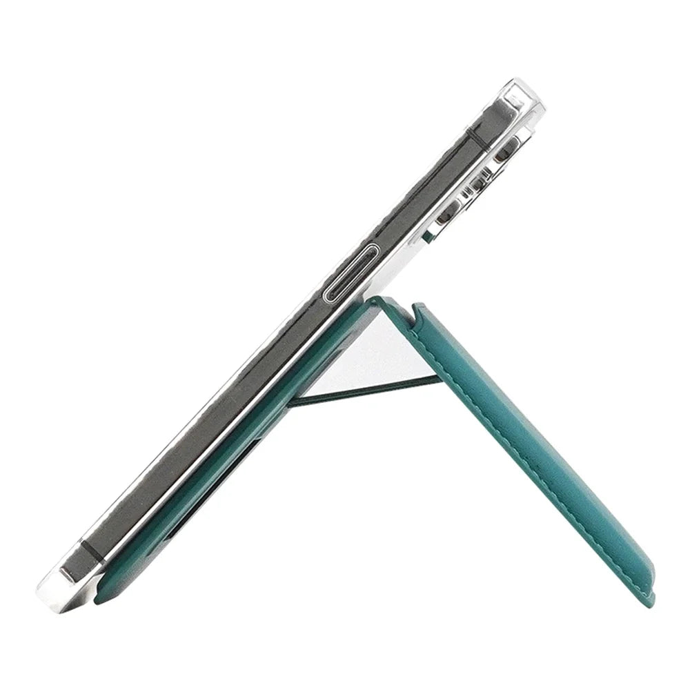 Strong MagSafe Leather Card Wallet