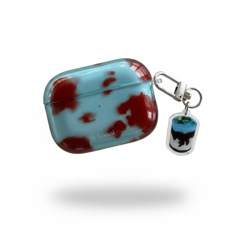 Amber Blue Red IMD AirPods Case