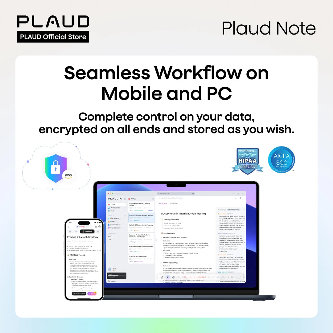 Plaud Note AI Voice Recorder