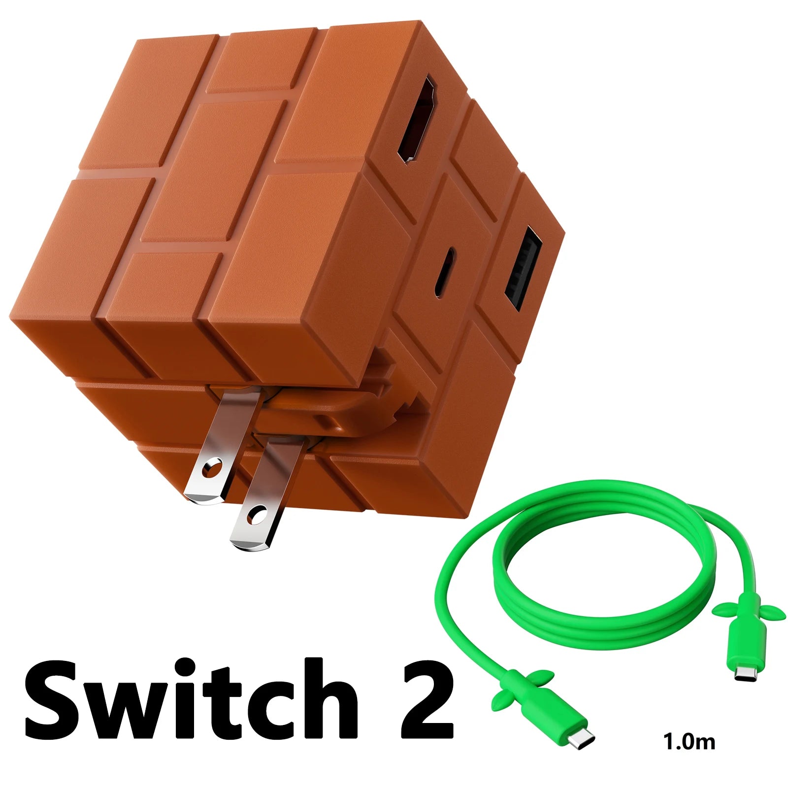 Cubedock 2 Kit Charging Dock for Nintendo Switch - Brick- 65W