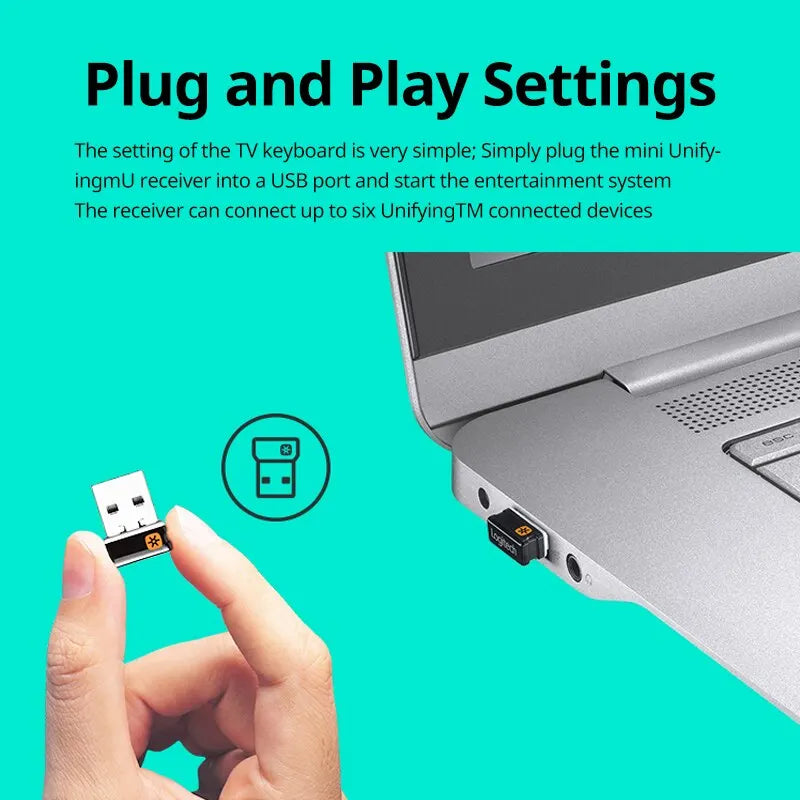 Logitech K400 Plus Wireless Touch Keyboard