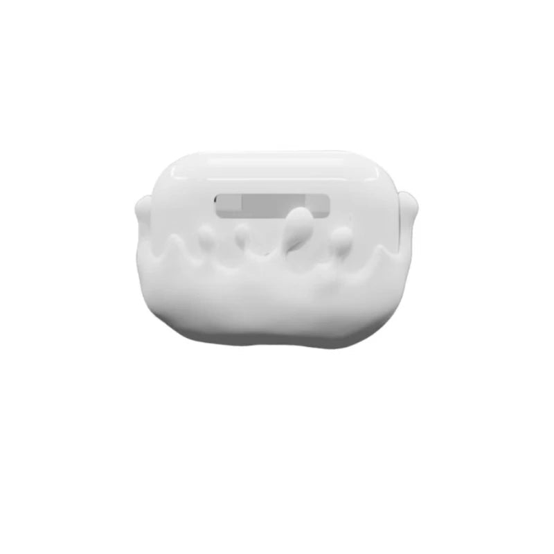 Water Droplet AirPods Case 3D Silicone Cover with Drop Protection