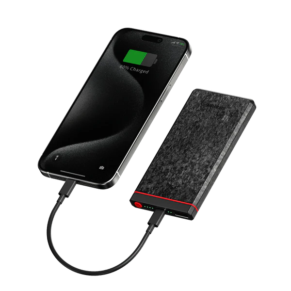 SHARGE CarbonBlade Power Bank Slim 10000mAh