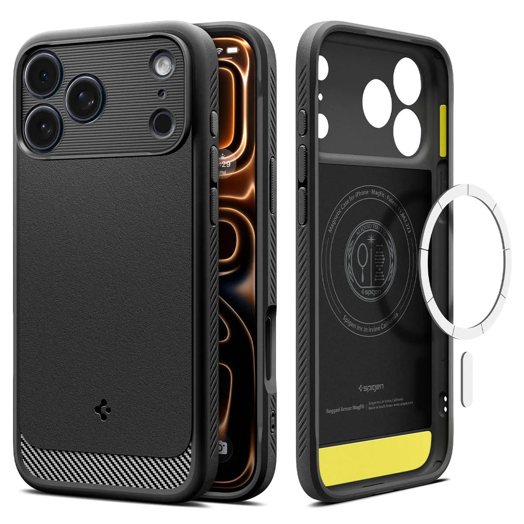 Spigen Rugged Armor MagFit iPhone Case for iPhone 17 Series