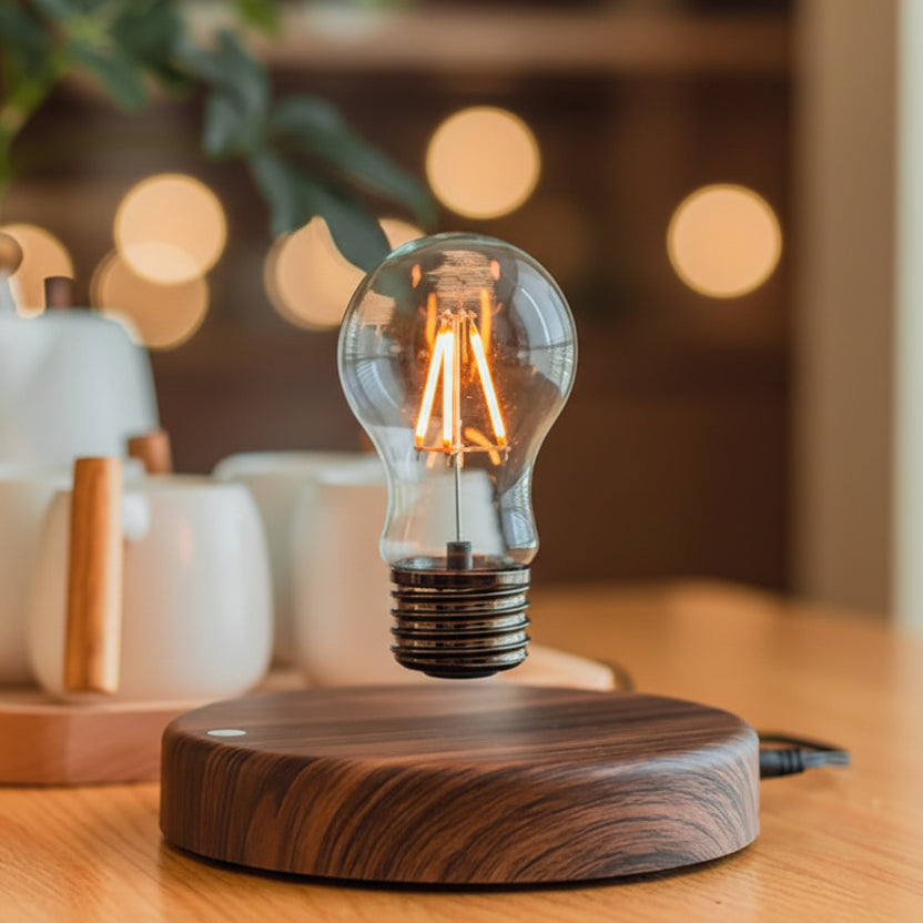 Magnetic Levitation Floating Light Bulb Lamp