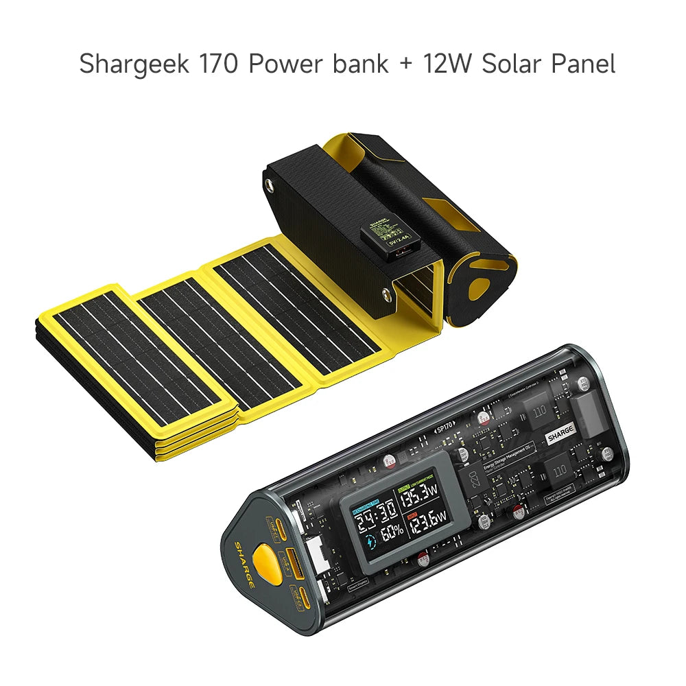 SHARGE 170 Power Bank 170W PD3.1 24000mAh